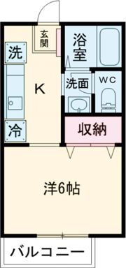 アーバン松井 C棟の間取り画像