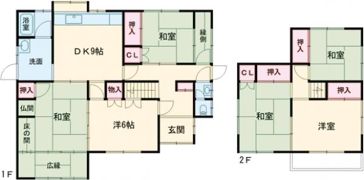 加古川市加古川町中津 貸家の間取り画像