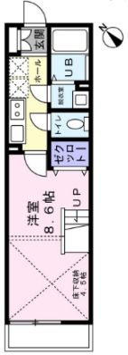 サラブレッド コスモスの間取り画像