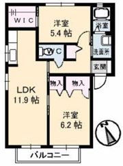 ダンデライオン E棟の間取り画像