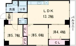 フューチャー川口町の間取り画像