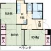 東米の山ハイツの間取り画像