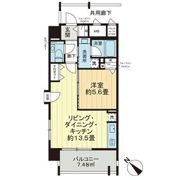 ワイズグレイスシティ久茂地の間取り画像