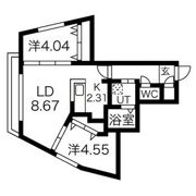 Residence5c(レジデンス5c)の間取り画像
