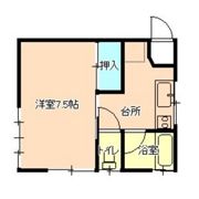 コーポすずらんの間取り画像