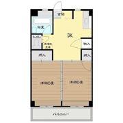 キシモトマンションの間取り画像