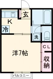 ソレイユの間取り画像
