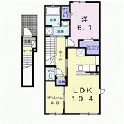 カルムアルモニーAの間取り画像