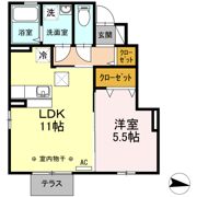 ヴェルドミール cの間取り画像