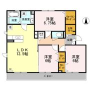グランリーオ Ⅱの間取り画像