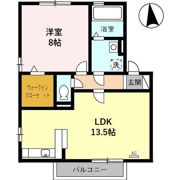 リビングタウン福 B棟の間取り画像