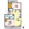Ks’（ｹｲｴｽ） Bの間取り画像
