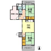 平川ガーデンハイツの間取り画像