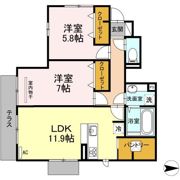 アザレアの間取り画像