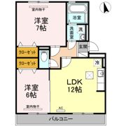 グレイスコート A棟の間取り画像