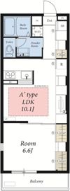 リブリ・クレッセント宮本の間取り画像
