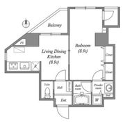 Gramercy Shiromi-doriの間取り画像