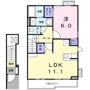 プラシード・ケイの間取り画像