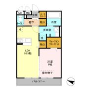 アプリコットガーデン Cの間取り画像