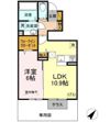 ラポールの間取り画像
