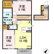 ラポールの間取り画像