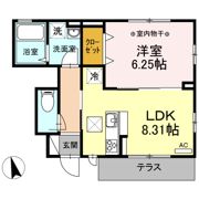 セレシェイラ弐番館の間取り画像