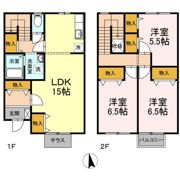 ウエストパレスの間取り画像