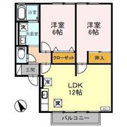 ウエストヴィレッジの間取り画像