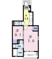 コルソ新所沢の間取り画像
