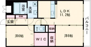アイリスハイツ7号館の間取り画像
