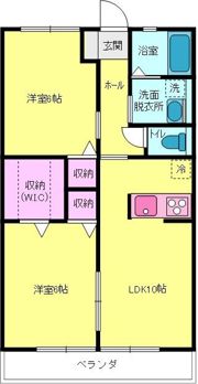レトア国府Cの間取り画像