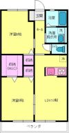 レトア国府Cの間取り画像