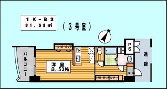 ロイヤルリバービューの間取り画像
