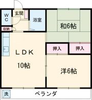 ソレイユ発春の間取り画像