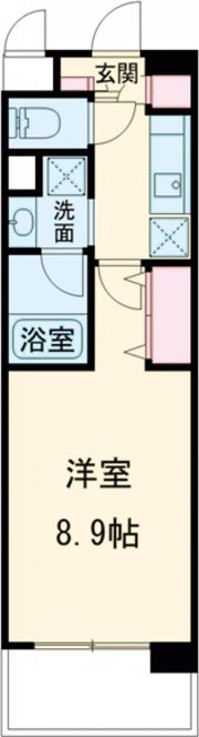 サンライズ石田の間取り画像