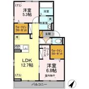 SOLARIE MIDORINO（ｿﾗﾘｴ ﾐﾄﾞﾘﾉ） Ⅳの間取り画像