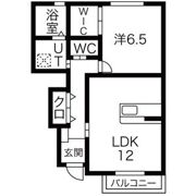 ウィローズB棟の間取り画像