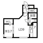 ラ・エスペランス麻生の間取り画像