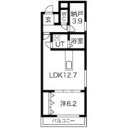 タウンコート瑞穂の間取り画像
