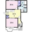 メルベーユの間取り画像