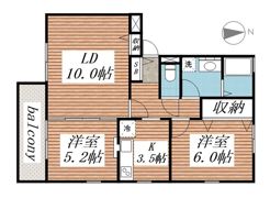 パセオ青葉の森参番館の間取り画像