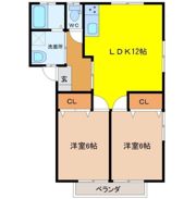 ラ・メゾン花高の間取り画像