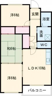 ブエナビスタ高砂の間取り画像