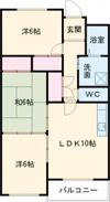 ブエナビスタ高砂の間取り画像
