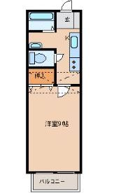 アヴァンセ六丁の目Ⅱの間取り画像