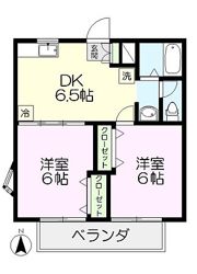 ドリームクレストⅠの間取り画像