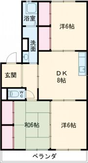 クリーンシティーの間取り画像