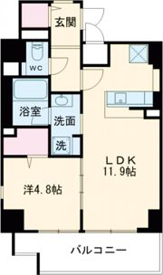 Ar?me梅田の間取り画像
