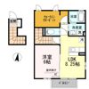 インペリアル パレス Aの間取り画像