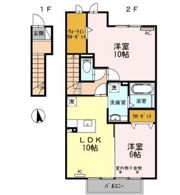 セジュール和の間取り画像